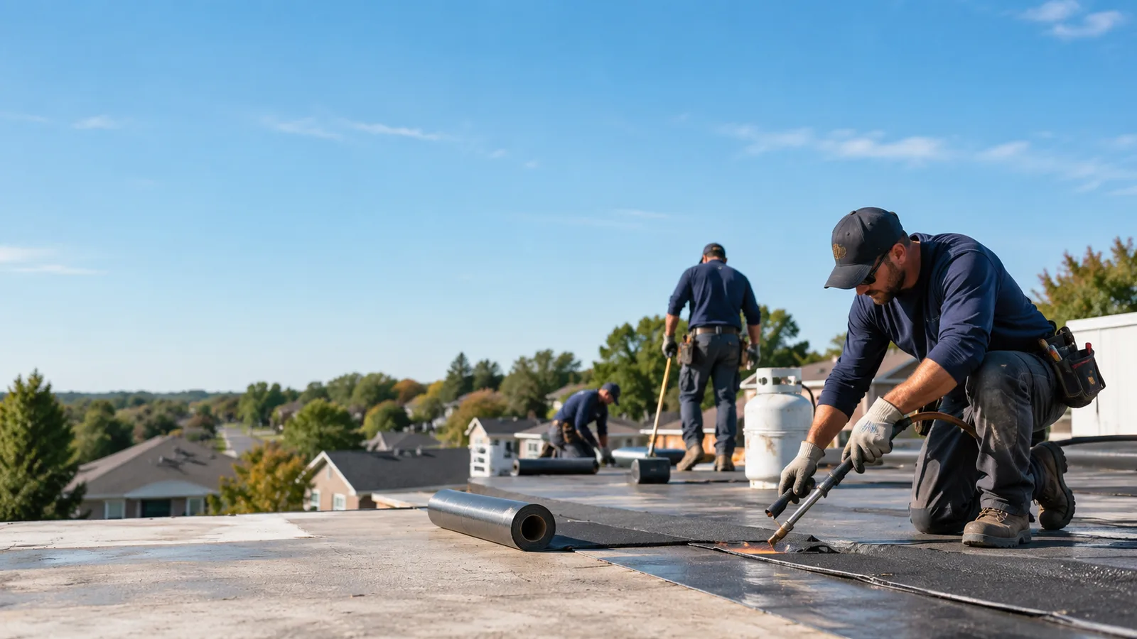 Flat Roof Leak Repair providers in Clare, IL